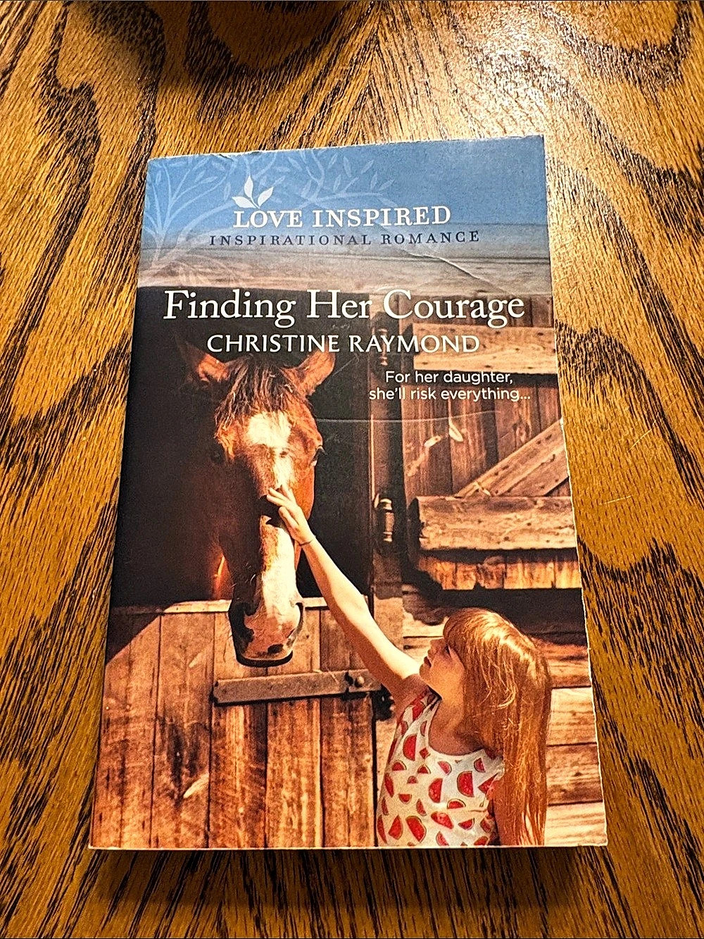 Love Inspired Finding Her Courage by Christine Raymond Paperback